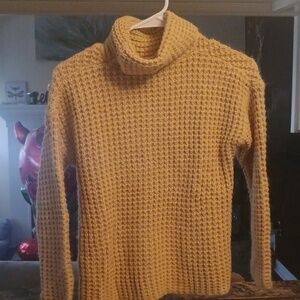 Cozy Cream Girls Soft Cashmere Inspired Sweater Large Extra Large